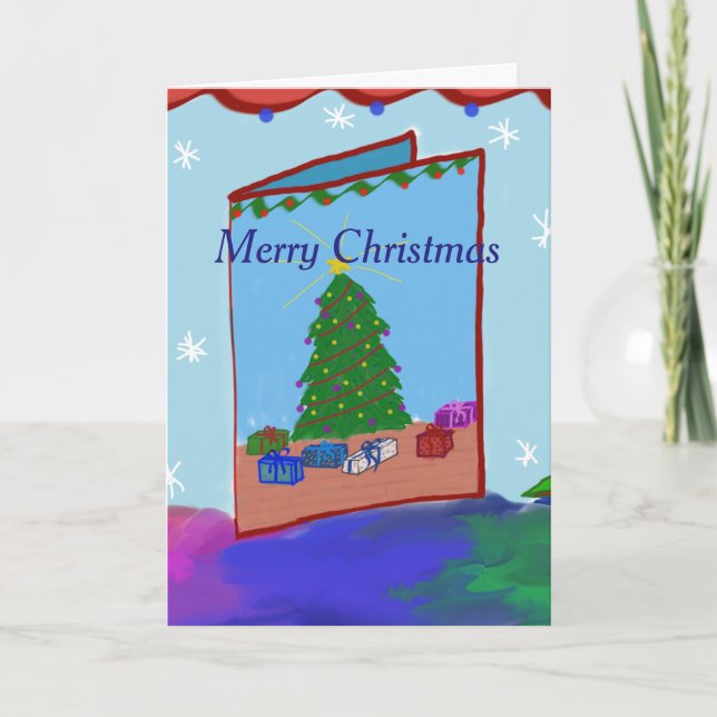 Festividades Cartão de Natal (Frente)