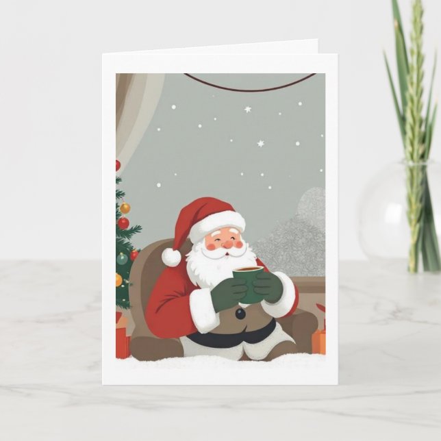 Festividades Cartão de Natal (Frente)