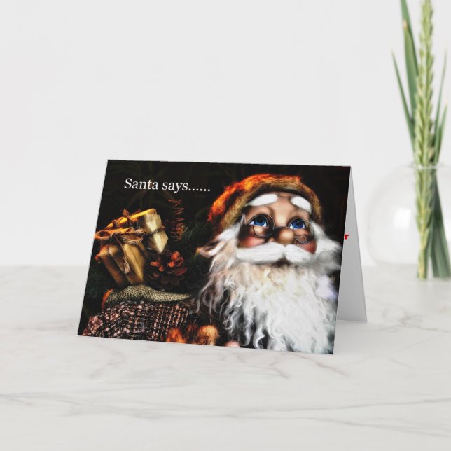 Festividades Cartão de Natal (Frente)