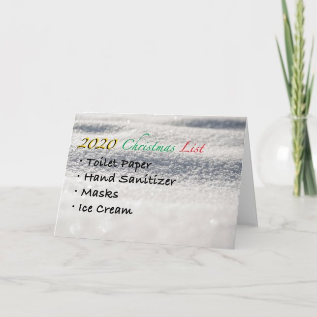 Festividades Cartão de Natal 2020 (Frente)