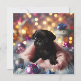 Festividades Cartão de Natal 5.25" x 5.25 plano