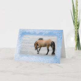 Festividades Cartão de Natal 5x7 Sorraia Mustang Don Juan