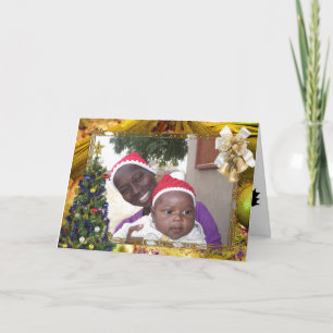 Festividades Cartão de Natal Africano