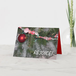 Festividades Cartão de Natal/Alegria