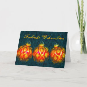 Festividades Cartão de Natal alemão