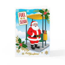 Cartão de Natal alimenta o trenó