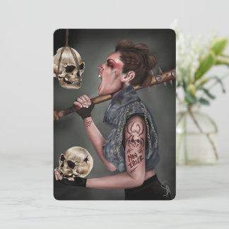 Festividades Cartão de Natal Antimainstream - Peça de Arte Digi