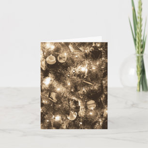Festividades Cartão de Natal 'Antique Glow' - Clássico