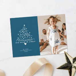 Festividades Cartão de Natal Árvore Amor Foi Criado