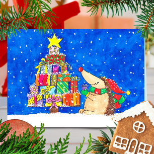 Festividades cartão de Natal ÁRVORE DE NATAL por Nicole Janes