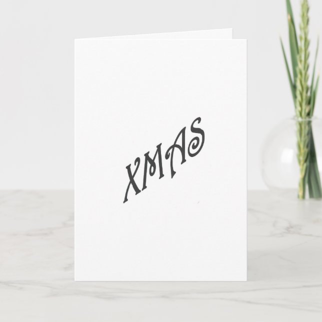 Festividades Cartão de Natal ateu (Frente)