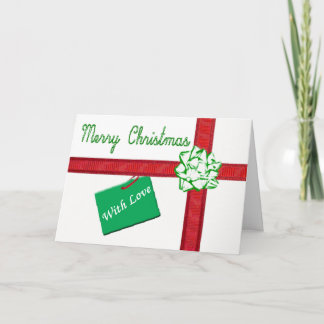 Festividades Cartão de Natal Atual Empachado