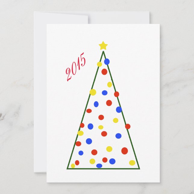 Festividades Cartão de Natal Autismo (Frente)