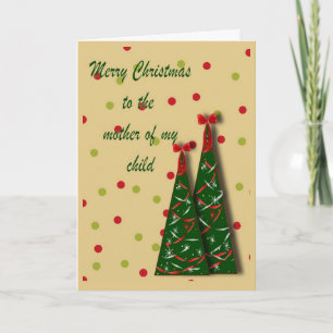 Festividades Cartão de Natal Baby Momma