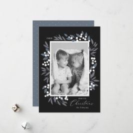 Festividades Cartão de Natal Bagas de Natal