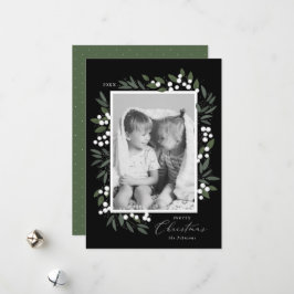 Festividades Cartão de Natal Bagas de Natal