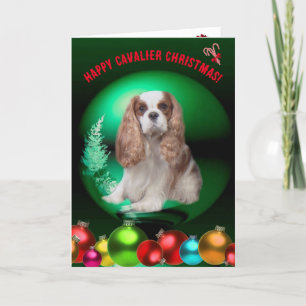 Festividades Cartão de Natal Blenheim Cavalier