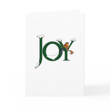 Cartão de Natal Bluebird