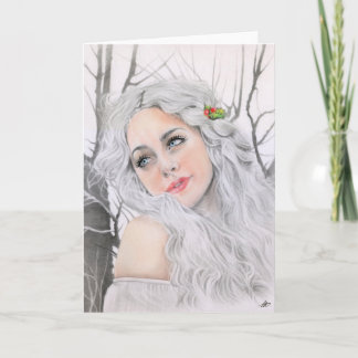 Festividades Cartão de Natal Branco