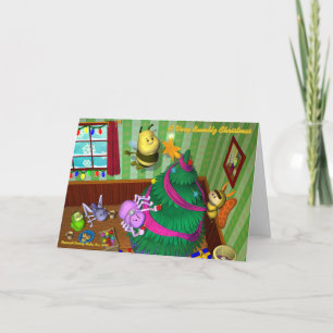 Festividades Cartão de Natal Bumblz nº 2 - Personalizado