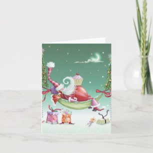 Festividades Cartão de Natal Caprichoso - Cupcake
