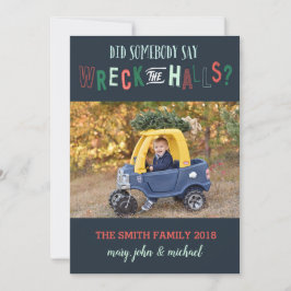 Festividades Cartão de Natal, Cartão com fotos de Férias, Engra