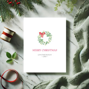 Festividades Cartão de Natal, Cartão de Férias