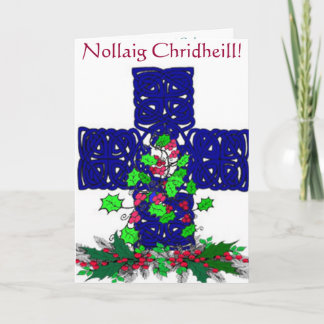 Festividades Cartão de Natal Celta
