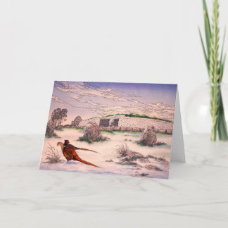 Festividades Cartão de Natal Celular Irlandês Newgrange Irlanda