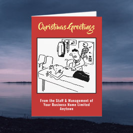 Festividades Cartão de Natal Chiropractor