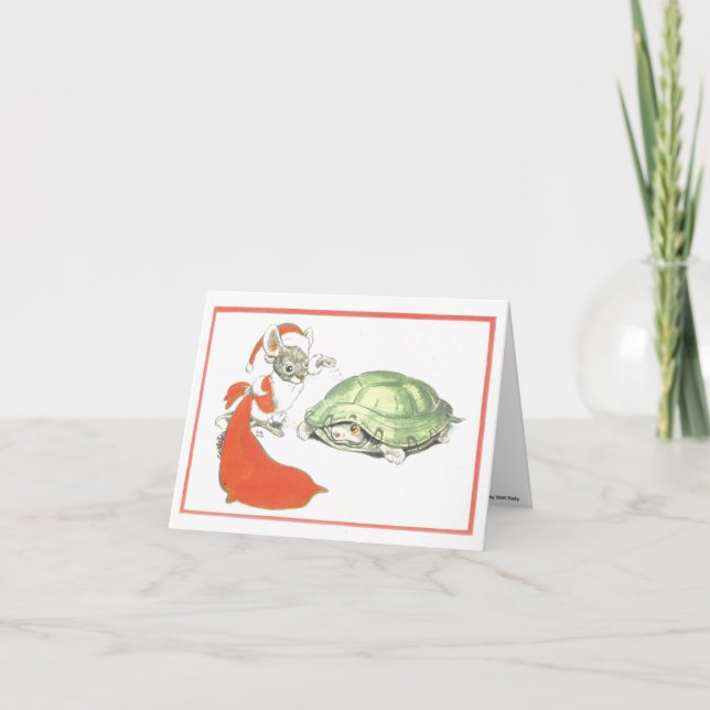 Festividades Cartão de Natal Classic Walt Kelly (Frente)