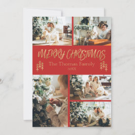 Festividades Cartão de Natal Clássico