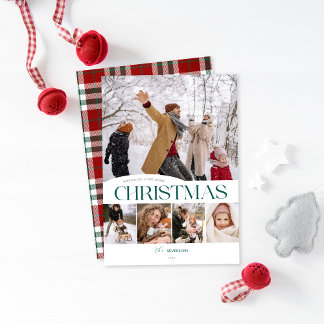 Festividades Cartão de Natal Clássico Feliz Natal 5