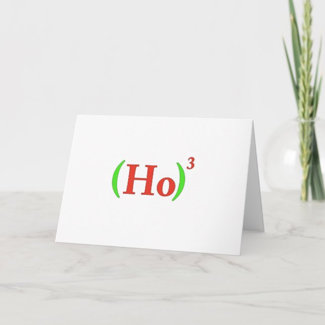 Festividades Cartão de Natal com cubo (Frente)
