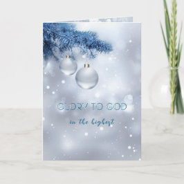 Festividades Cartão de Natal com Floco de Neve de inverno