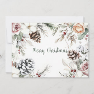 Festividades Cartão de Natal Corporativo Personalizado para Emp