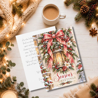 Festividades Cartão de Natal Corporativo Personalizado para Emp