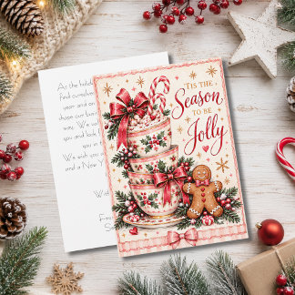 Festividades Cartão de Natal Corporativo Personalizado para Emp