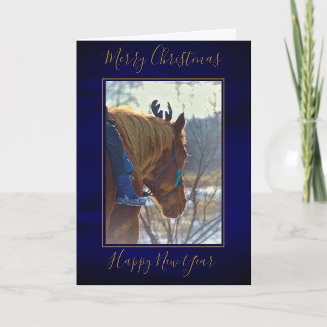 Festividades Cartão de Natal "Corrida de Natal" (Frente)