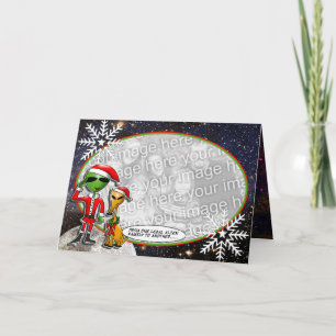 Festividades Cartão de Natal Cósmico Eto