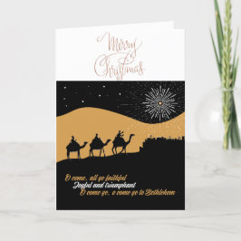 Festividades Cartão de Natal cristão