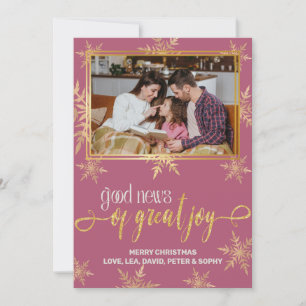 Festividades Cartão de Natal Cristão