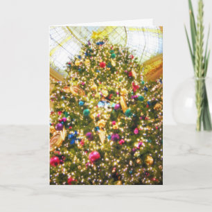 Festividades Cartão de Natal da Árvore Dazzle