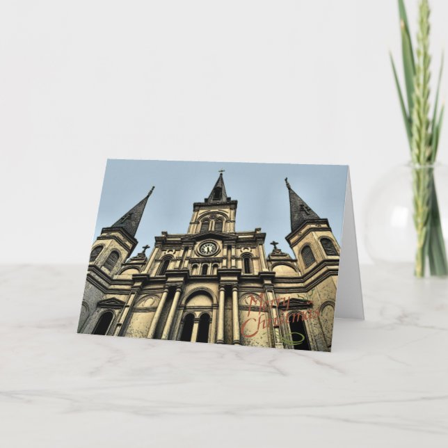 Festividades Cartão de Natal da Catedral (Frente)