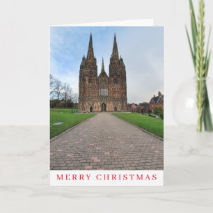 Festividades Cartão de Natal da Catedral de Lichfield