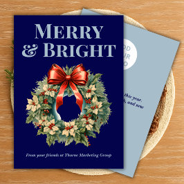 Festividades Cartão de Natal da Equipe no Marinho