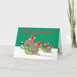 Festividades Cartão de Natal da Família Engraçado