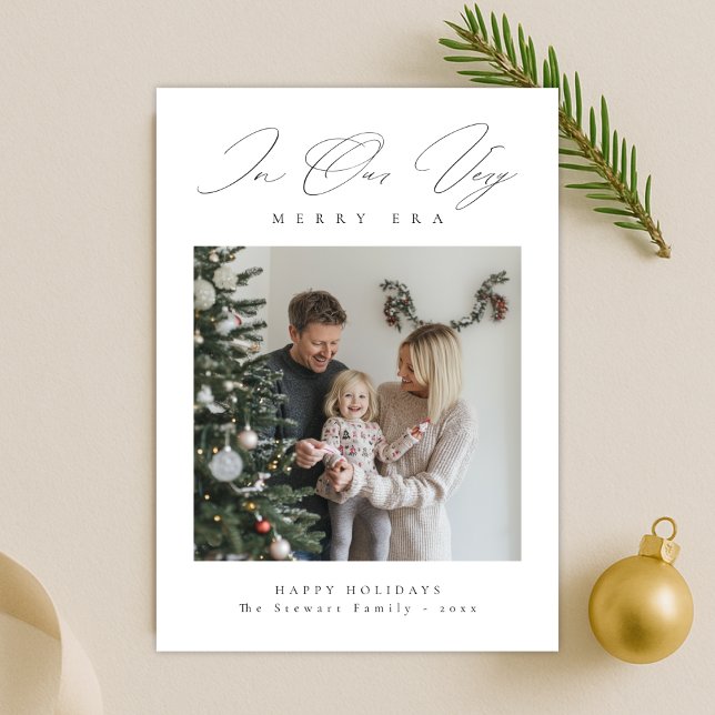 Festividades Cartão de Natal Da Família Moderna Era Muito Feliz (Criador carregado)