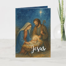 Cartão de Natal da Natividade