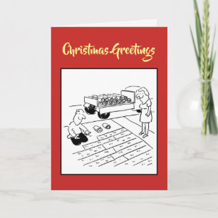 Festividades Cartão de Natal da New Lawn Turfing Company